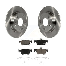 Charger l&#39;image dans la galerie, Rear Disc Brake Rotors And Ceramic Pads Kit For Honda Civic