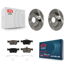 Charger l'image dans la galerie, Rear Disc Brake Rotors And Ceramic Pads Kit For Honda Civic