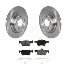 Load image into Gallery viewer, Rear Disc Brake Rotors And Ceramic Pads Kit For Honda Civic