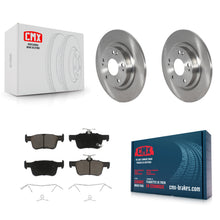 Charger l'image dans la galerie, Rear Disc Brake Rotors And Ceramic Pads Kit For Honda Civic