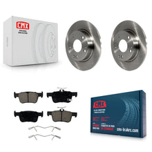 Charger l'image dans la galerie, Rear Disc Brake Rotors And Ceramic Pads Kit For Honda Civic Insight K8C-101625