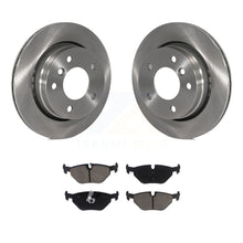 Load image into Gallery viewer, Rear Disc Brake Rotors And Ceramic Pads Kit For BMW 323i 323Ci 328i 320i