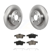 Charger l&#39;image dans la galerie, Rear Disc Brake Rotors And Ceramic Pads Kit For Ford Transit Connect