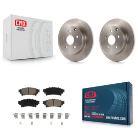 Rear Disc Brake Rotors And Ceramic Pads Kit For Toyota Prius V Mirai