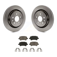 Load image into Gallery viewer, Rear Disc Brake Rotors And Ceramic Pads Kit For Volvo S60 XC70 S80 V60 V70