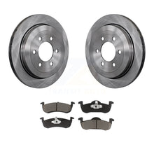 Load image into Gallery viewer, Rear Brake Rotor Ceramic Pad Kit For 2007-2017 Ford Expedition Lincoln Navigator