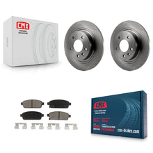 Charger l'image dans la galerie, Rear Brake Rotor &amp; Ceramic Pad Kit For Chevrolet Cruze Buick Verano Volt Cascada