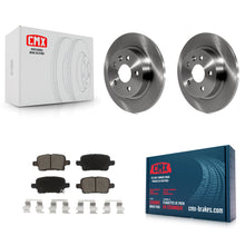 Load image into Gallery viewer, Rear Brake Rotor &amp; Ceramic Pad Kit For Chevrolet Cruze With 268mm Diameter