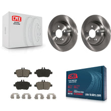 Charger l'image dans la galerie, Rear Brake Rotor Ceramic Pad Kit For Mercedes-Benz GLA250 CLA250 INFINITI QX30 B