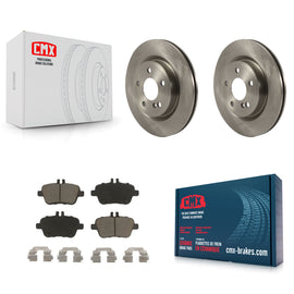 Rear Brake Rotor & Ceramic Pad Kit For Mercedes-Benz GLA250 CLA250 INFINITI QX30
