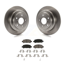 Charger l&#39;image dans la galerie, Rear Disc Brake Rotors And Ceramic Pads Kit For Subaru Forester Impreza