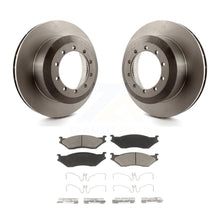 Charger l&#39;image dans la galerie, Rear Brake Rotor &amp; Ceramic Pad Kit For Ford F59 F-550 Super Duty F-450 F-53 F-59