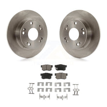 Load image into Gallery viewer, Rear Disc Brake Rotors And Ceramic Pads Kit For Honda Accord Acura TSX