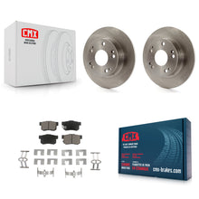Load image into Gallery viewer, Rear Disc Brake Rotors And Ceramic Pads Kit For Honda Accord Acura TSX