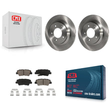 Load image into Gallery viewer, Rear Disc Brake Rotors And Ceramic Pad Kit For Kia Optima Hyundai Sonata Soul EV