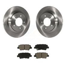 Load image into Gallery viewer, Rear Brake Rotor &amp; Ceramic Pad Kit For Hyundai Sonata Kia Optima Elantra GT Soul