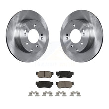 Charger l&#39;image dans la galerie, Rear Disc Brake Rotors And Ceramic Pads Kit For Hyundai Sonata 3.3L