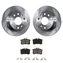 Load image into Gallery viewer, Rear Brake Rotor And Ceramic Pad Kit For Volkswagen Jetta Beetle Golf SportWagen