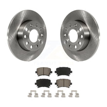 Charger l&#39;image dans la galerie, Rear Brake Rotor And Ceramic Pad Kit For Volkswagen Jetta Rabbit Audi A3 Quattro