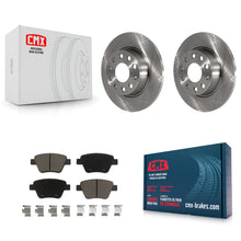 Load image into Gallery viewer, Rear Brake Rotor Ceramic Pad Kit For Volkswagen Jetta Passat Beetle Golf GTI Eos