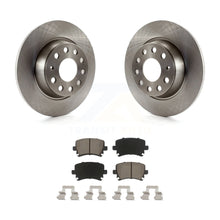 Load image into Gallery viewer, Rear Brake Rotor And Ceramic Pad Kit For Volkswagen Jetta Passat GTI Eos Audi A3