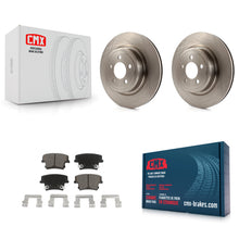 Charger l'image dans la galerie, Rear Disc Brake Rotors And Ceramic Pads Kit For Dodge Charger Magnum