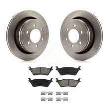 Charger l&#39;image dans la galerie, Rear Disc Brake Rotors And Ceramic Pads Kit For Ford F-150