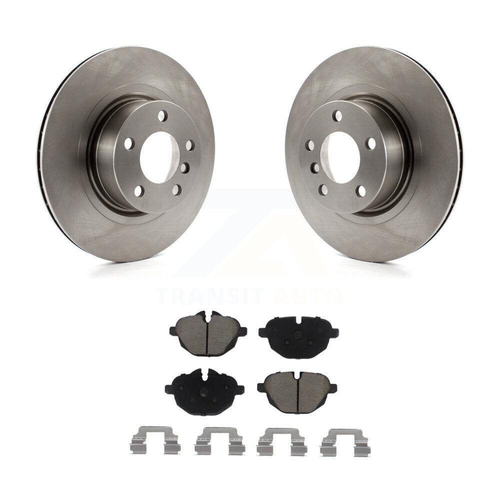 Rear Disc Brake Rotors And Ceramic Pads Kit For BMW X3 X4