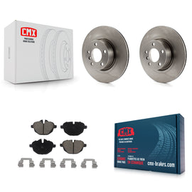 Rear Disc Brake Rotors And Ceramic Pads Kit For BMW X3 X4