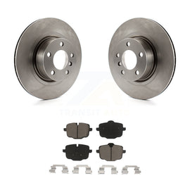 [Rear] 2012 BMW X3 From 10 11 Premium OE Brake Rotors & Ceramic Pads Kit For Max Braking