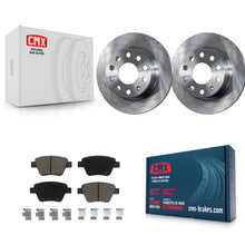 Load image into Gallery viewer, Rear Disc Brake Rotors And Ceramic Pads Kit For Volkswagen Beetle GTI Eos