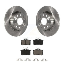 Charger l&#39;image dans la galerie, Rear Disc Brake Rotors And Ceramic Pads Kit For Volkswagen Beetle Golf