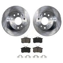 Load image into Gallery viewer, Rear Brake Rotors Ceramic Pad Kit For Volkswagen Jetta With 253mm Diameter Rotor