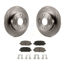 Load image into Gallery viewer, Rear Disc Brake Rotors And Ceramic Pads Kit For 2016-2022 Honda HR-V