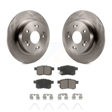 Load image into Gallery viewer, Rear Disc Brake Rotors And Ceramic Pads Kit For Honda Accord Acura TSX