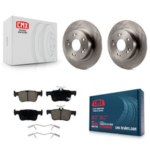 Load image into Gallery viewer, Rear Disc Brake Rotors And Ceramic Pads Kit For 2018-2022 Honda Accord