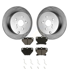 Charger l&#39;image dans la galerie, Rear Brake Rotor &amp; Ceramic Pad Kit For Toyota Corolla Matrix Pontiac Vibe Celica