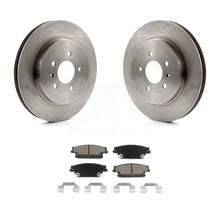 Load image into Gallery viewer, Rear Disc Brake Rotors And Ceramic Pads Kit For Cadillac STS CTS