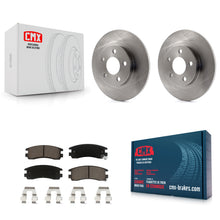 Charger l'image dans la galerie, Rear Brake Rotors Ceramic Pad Kit For Cadillac DeVille Buick Park Avenue Seville