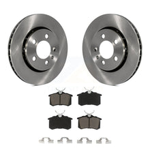 Load image into Gallery viewer, Rear Brake Rotor &amp; Ceramic Pad Kit For Volkswagen Jetta Golf Audi TT Quattro R32