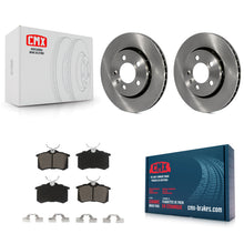 Load image into Gallery viewer, Rear Brake Rotor &amp; Ceramic Pad Kit For Volkswagen Jetta Golf Audi TT Quattro R32