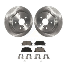 [Rear] 2001-2003 Toyota Highlander AWD Premium OE Brake Rotors & Ceramic Pads Kit For Max Braking