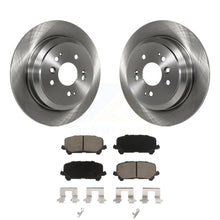 Load image into Gallery viewer, Rear Disc Brake Rotors And Ceramic Pads Kit For Honda Pilot Ridgeline Passport