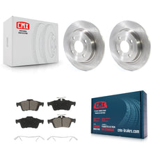 Load image into Gallery viewer, [Rear] 2018-2022 Ford EcoSport AWD Premium OE Brake Rotors &amp; Ceramic Pads Kit For Max Braking