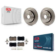 Charger l'image dans la galerie, Rear Disc Brake Rotors And Ceramic Pad Kit For Jeep Grand Cherokee Dodge Durango