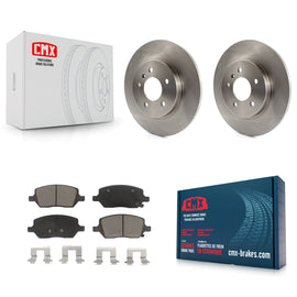 Rear Brake Rotors & Ceramic Pad Kit For Chevrolet Uplander Pontiac Montana Buick