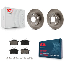 Load image into Gallery viewer, Rear Brake Rotor &amp; Ceramic Pad Kit For Audi A4 Quattro With 245mm Diameter