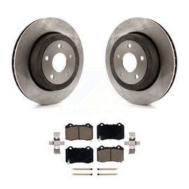 [Rear] 2006-2010 Jeep Grand Cherokee SRT8 Premium OE Brake Rotors & Ceramic Pads Kit For Max Braking