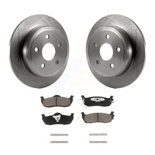 Load image into Gallery viewer, Rear Disc Brake Rotors And Ceramic Pads Kit For Jeep Grand Cherokee Commander