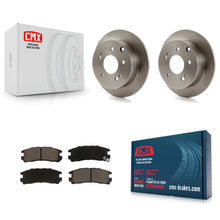 Charger l'image dans la galerie, Rear Disc Brake Rotors And Ceramic Pads Kit For Mitsubishi Galant Eclipse